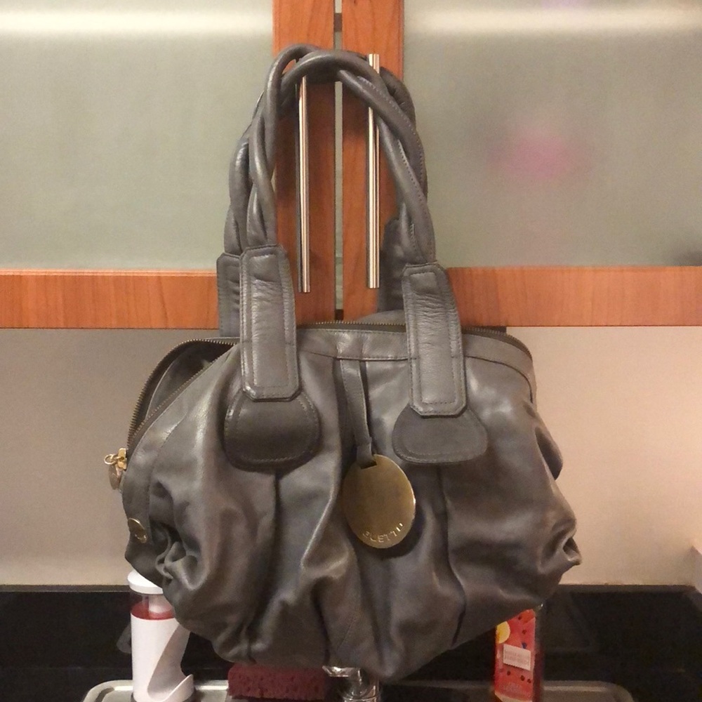 Grey Gustto Hobo bag